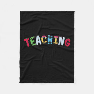 Teaching Is My Ministry Christian Teacher Bible Ve Fleece Blanket