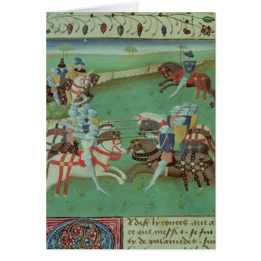 Teaching Knights to Joust Cards (Front)