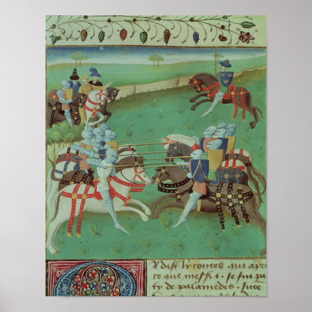Teaching Knights to Joust Poster (Front)