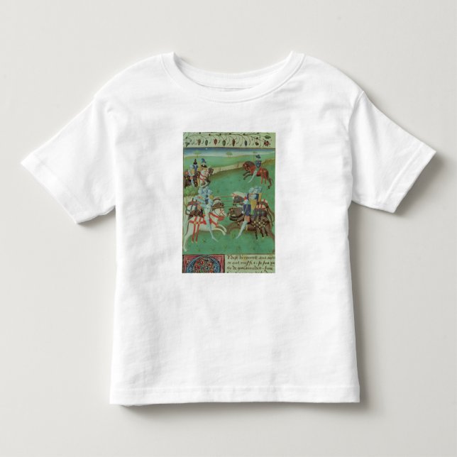 Teaching Knights to Joust Toddler T-shirt (Front)