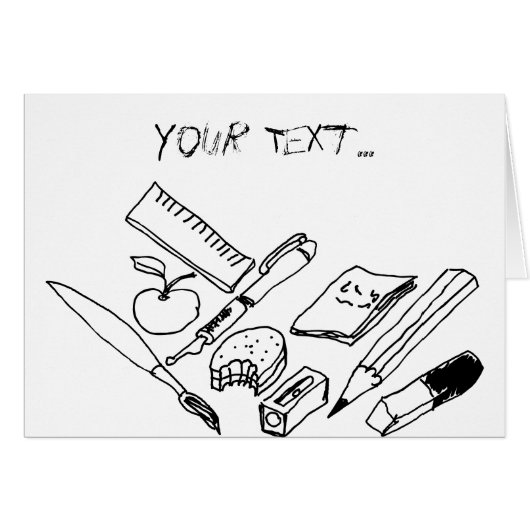 Teaching Materials... Cards (Front Horizontal)