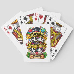 Teaching Minds & Inspiring Hearts Poker Cards