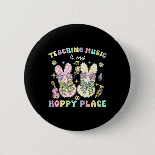 Teaching Music Hoppy Place Bunny Easter Days Resur Button