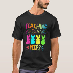 Teaching My Favorite Pe Eps Bunny Egg Teacher East T-Shirt