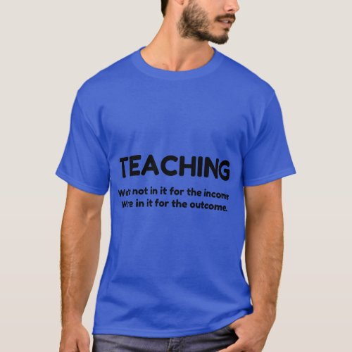 Teaching outcome T_Shirt