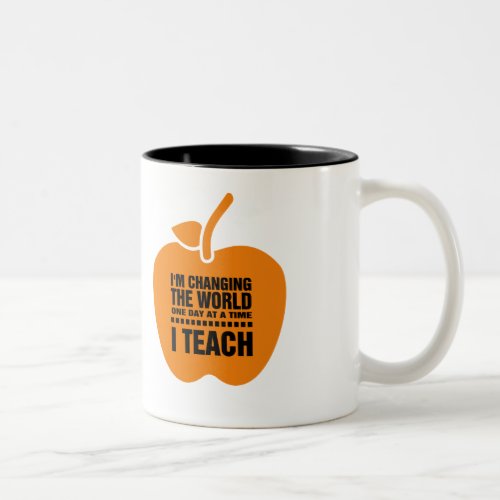 Teaching Quote  Custom Name Gift Two_Tone Coffee Mug