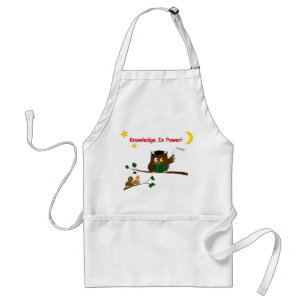 Teaching Wise Owl Adult Apron