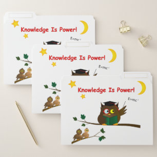 Teaching Wise Owl File Folder