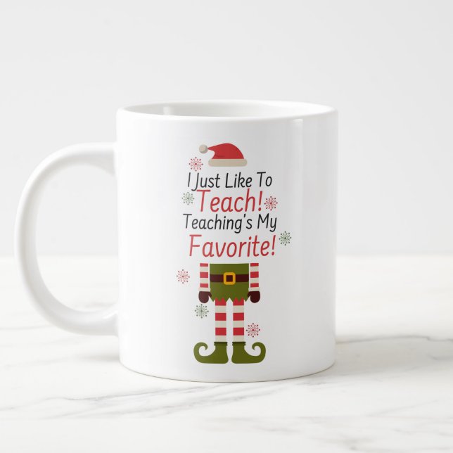 Teaching's My Favorite Giant Coffee Mug (Left)