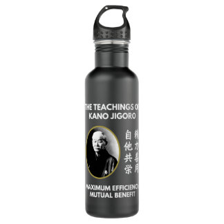 Teachings of Kano Jigoro Japanese Judo Stainless Steel Water Bottle