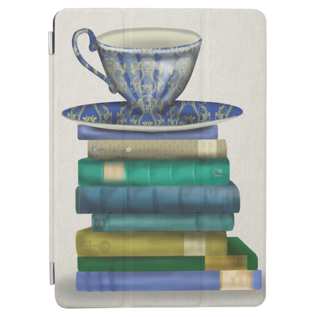 Teacup and Books 3 iPad Air Cover (Front)