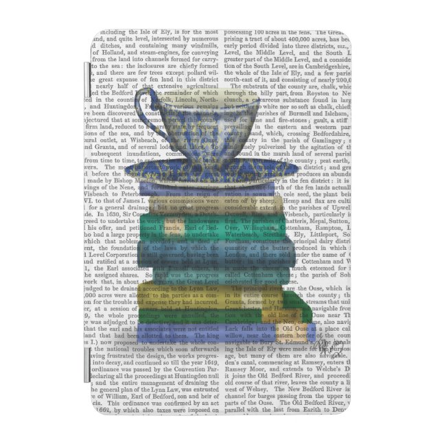 Teacup and Books iPad Mini Cover (Front)