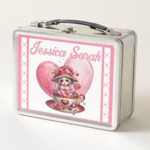 Teacup Cuties Metal Lunch Box