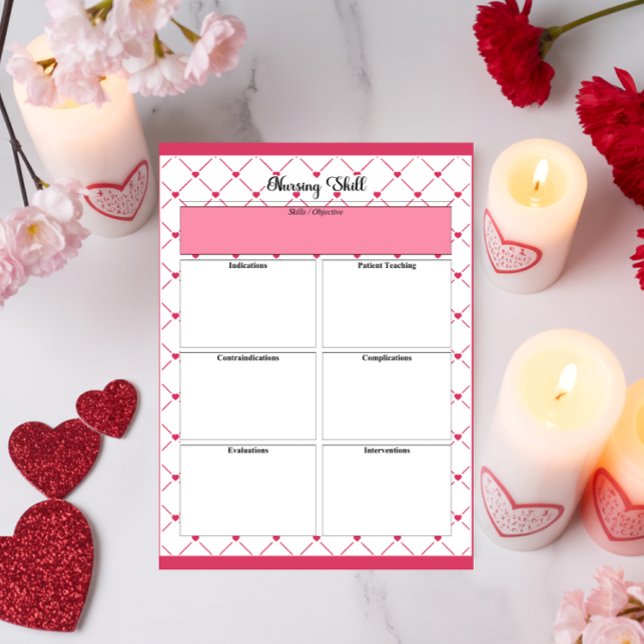 Teacup Cuties _ Nursing Skill Notepad (Creator Uploaded)