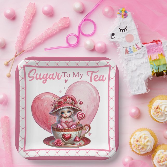 Teacup Cuties Paper Plates (Party)