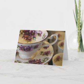 Teacup Note Cards & Invitations by Dmargie1029 at Zazzle