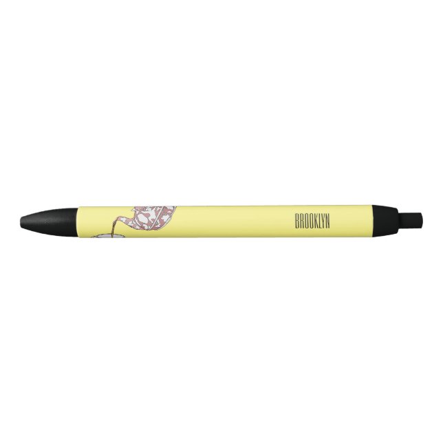 Teacup set cartoon illustration  pen (Front)