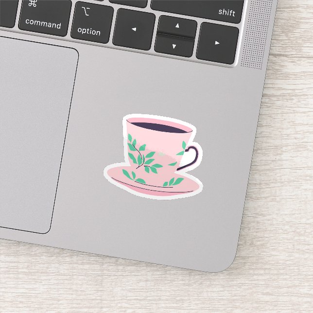 Teacup Sticker (Detail)