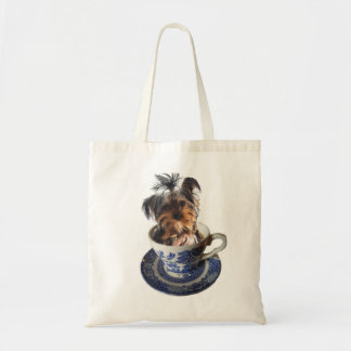 Teacup Terrier Tote Bag