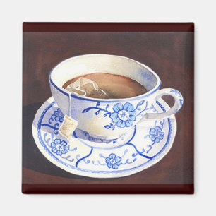 Teacup with Teabag Magnet