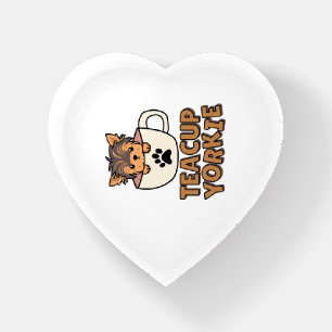 Teacup Yorkie puppy Paperweight