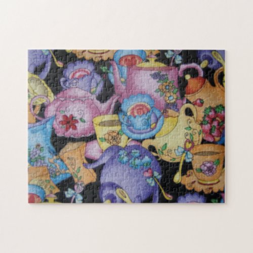 Teacups and Teapots Jigsaw Puzzle