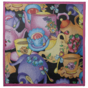 Teacups and Teapots Napkin