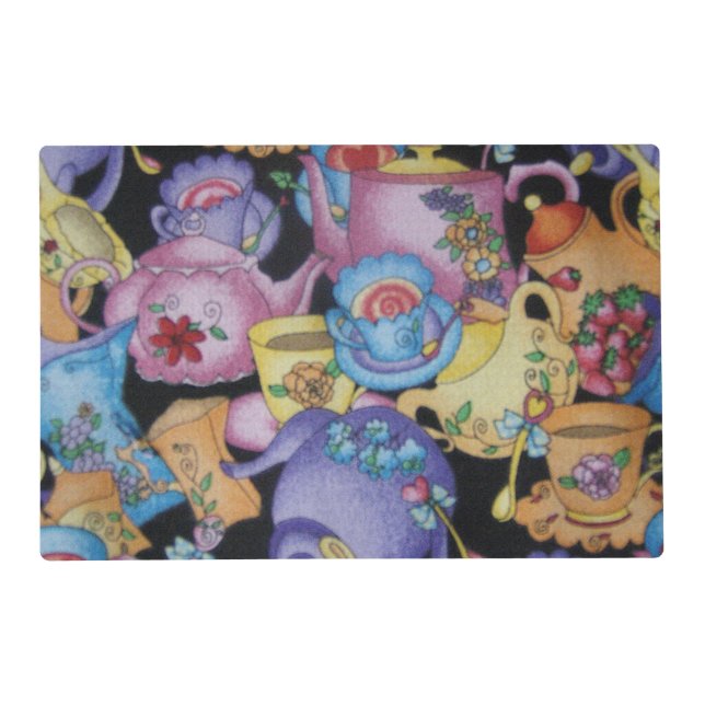 Teacups and Teapots Placemat (Front)