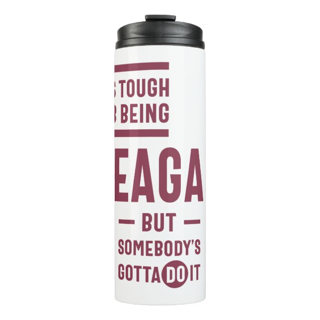 Teagan Personalized Name Birthday Gift Thermal Tumbler (Front)