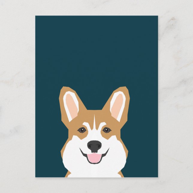 Teagan - Welsh Corgi Postcard (Front)