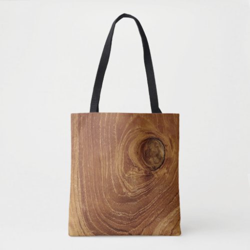 Teak Rustic Wood Grain Brown Nature Pattern Photo Tote Bag