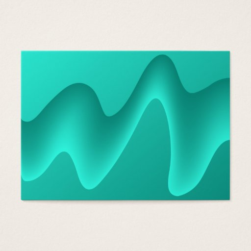 Customizable Teal Abstract Design Image. Business Card Templates