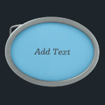 Teal Add Text Custom Template Belt Buckle<br><div class="desc">Teal Add Text Custom Template Belt buckle</div>