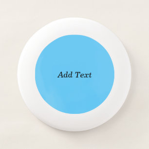 Teal Add Text Custom Template Wham-O Frisbee