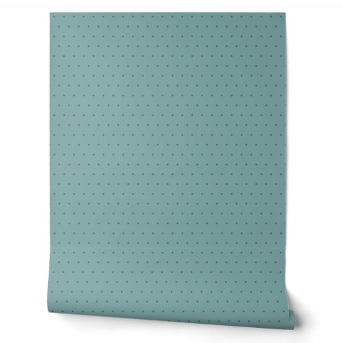 Teal Airy Swiss Dot Wallpaper Teal Airy Swiss Dot Wallpaper