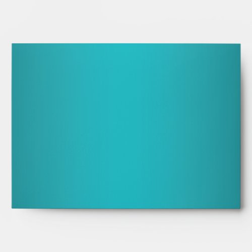 Teal and Black Envelope for 5x7 Sizes