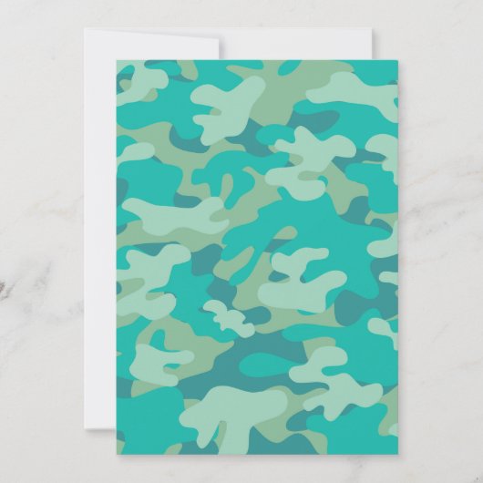 Teal and Blue Camo (Front)