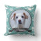 Teal and Charcoal  Dog Memorial Paw Prints