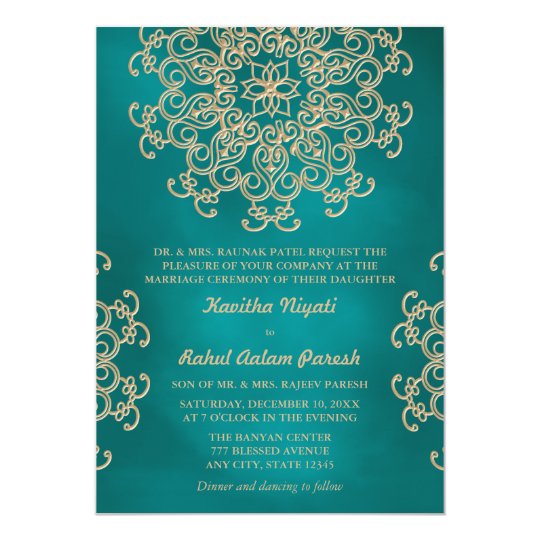 teal_and_gold_indian_style_wedding_invitation r5100074b3912424f8ee0e22edf88ffcf_zkrqs_540