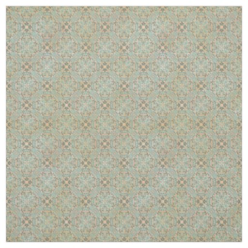 Teal and Grey Knit Pattern Fabric