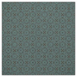 Teal and Grey Knit Pattern Fabric