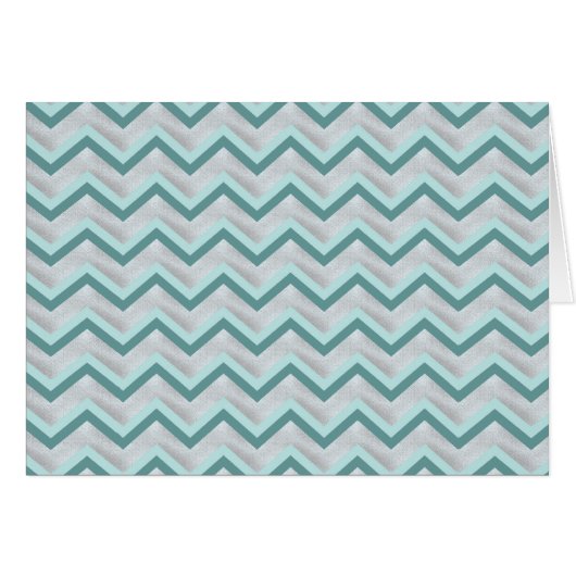 Teal and Pearls ZigZag Cards (Front Horizontal)