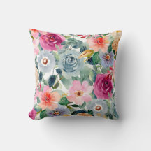 Teal and Pink Roses
