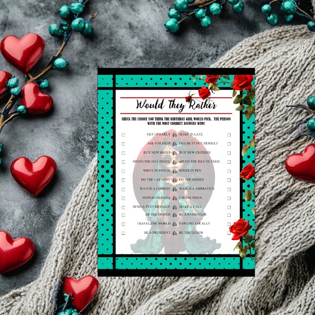 Teal and Red Roses Sugar Skulls They Rather Game (Creator Uploaded)