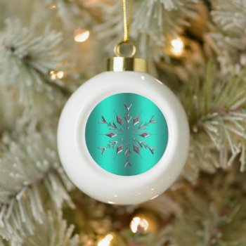 Teal and Silver Christmas
