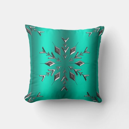 Teal and Silver Star Christmas