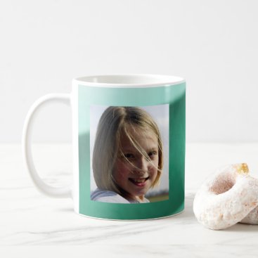 Teal and Turquoise Photo Coffee Mug Teal and Turquoise Photo Coffee Mug