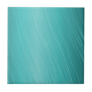 teal, aqua, turquoise, scratched pattern ceramic tile