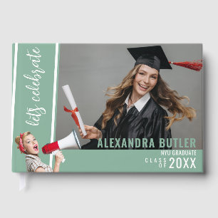 Teal Autograph Keepsake Class of 2023 Graduation Guest Book