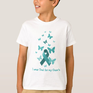 Teal Awareness Ribbon T-Shirt